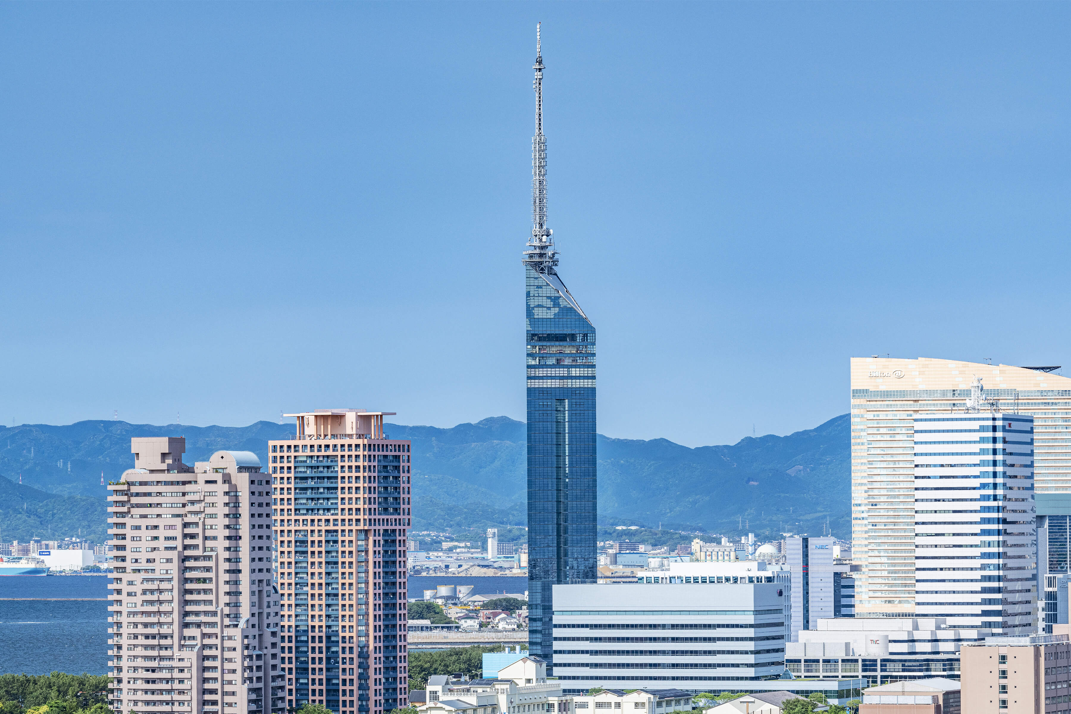 福岡タワーの風景